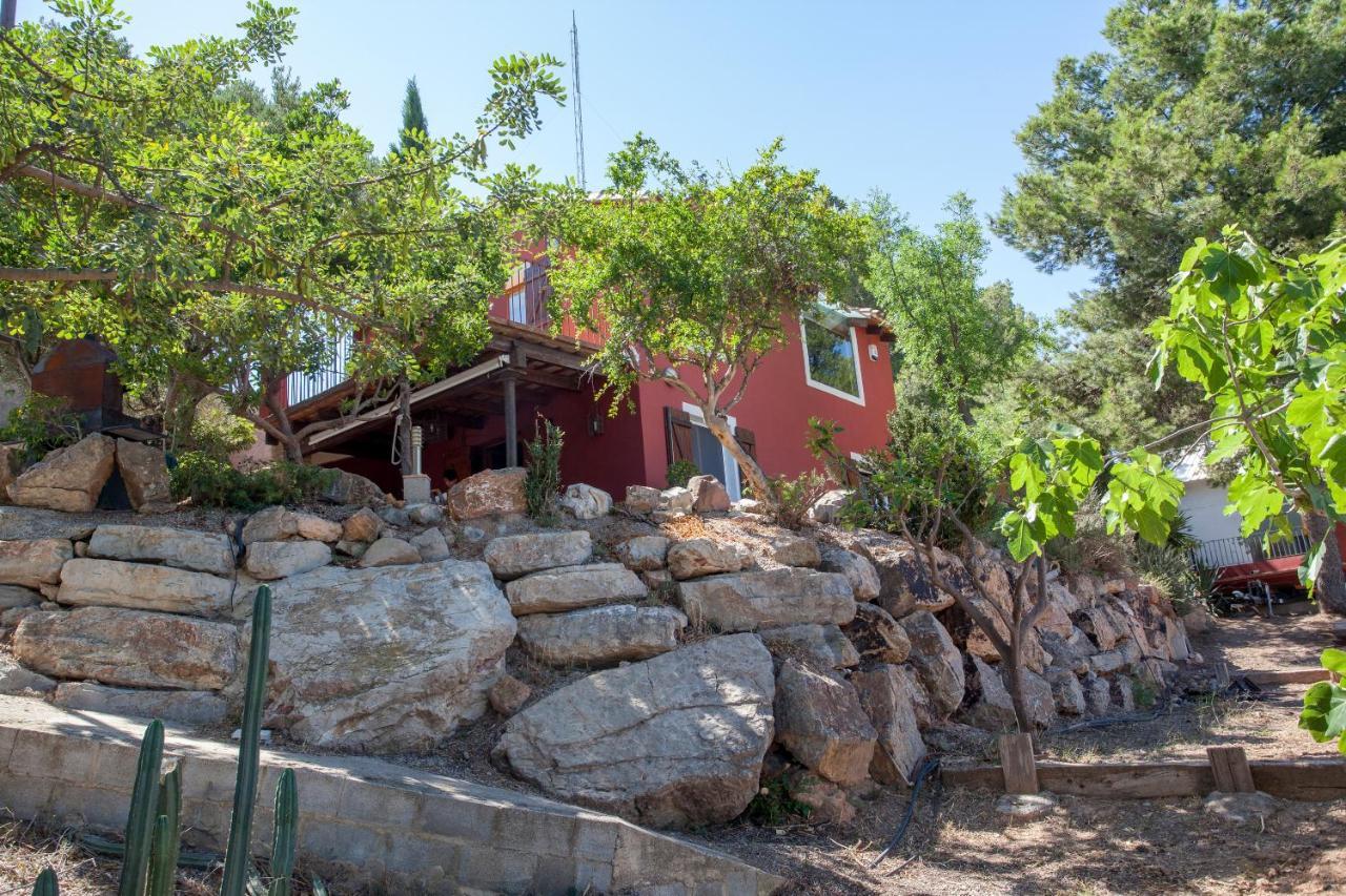 Ca Carmela, Casa Con Encanto Con Piscina "Parque Natural Sierra Calderona" Valência Exterior foto